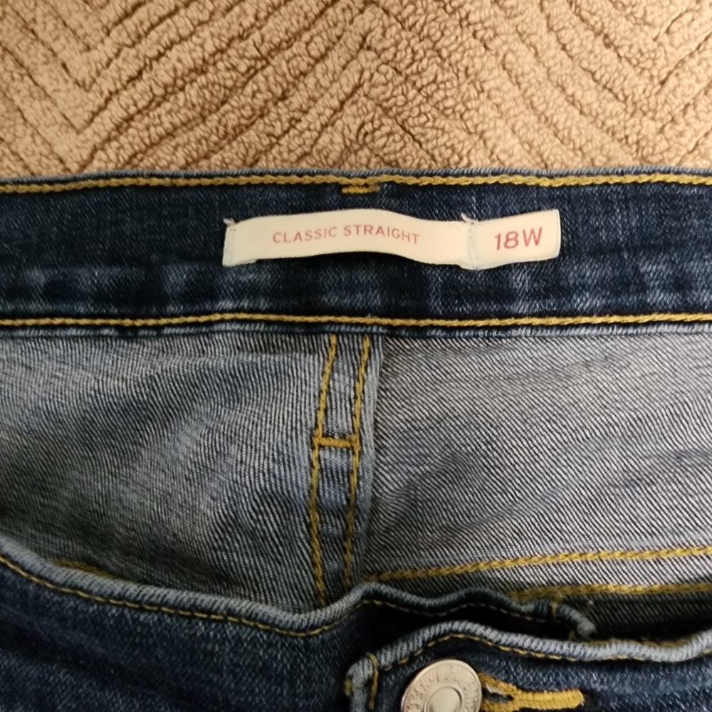 Classic Straight Women's Jeans - Blue
